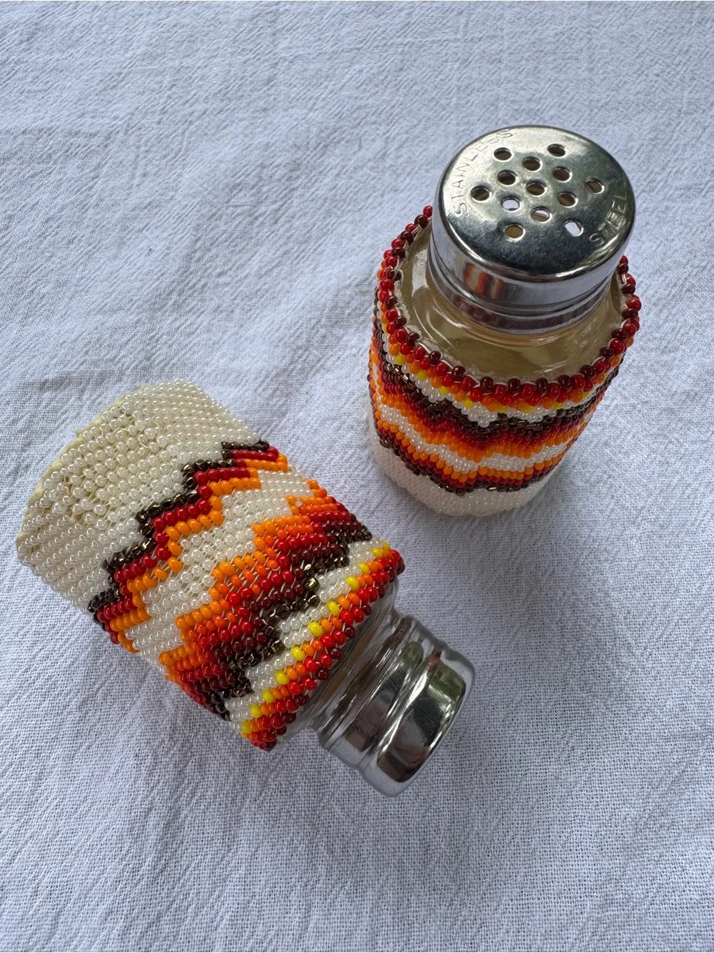 homemade hand beaded